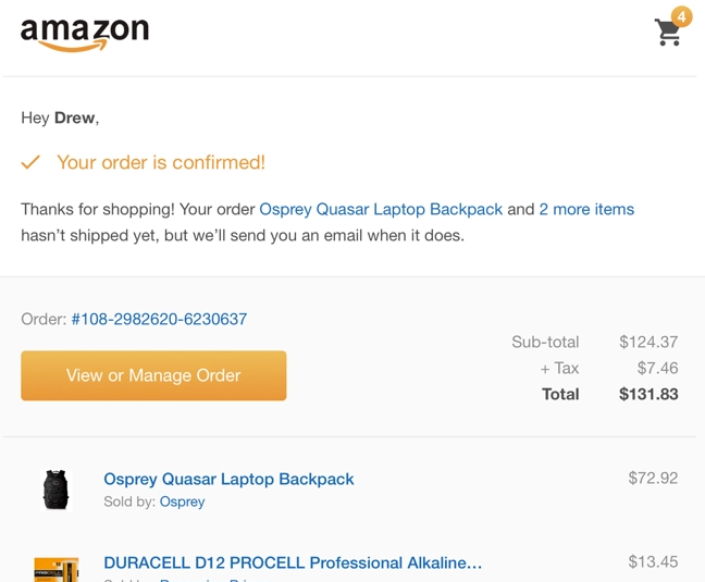 Shopify Launch Checklist-0097 Send an Order Confirmation Email