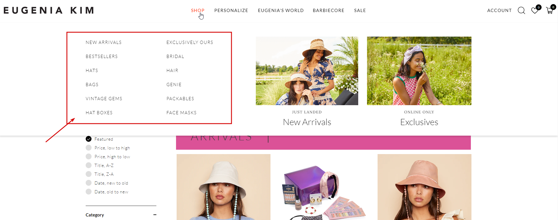 Shopify Launch Checklist-0073 Add Subsections to the General Categories