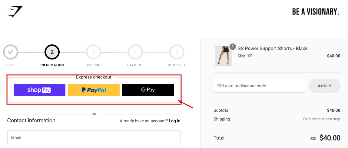 Shopify Launch Checklist-0103 Enable Express Checkout Payments