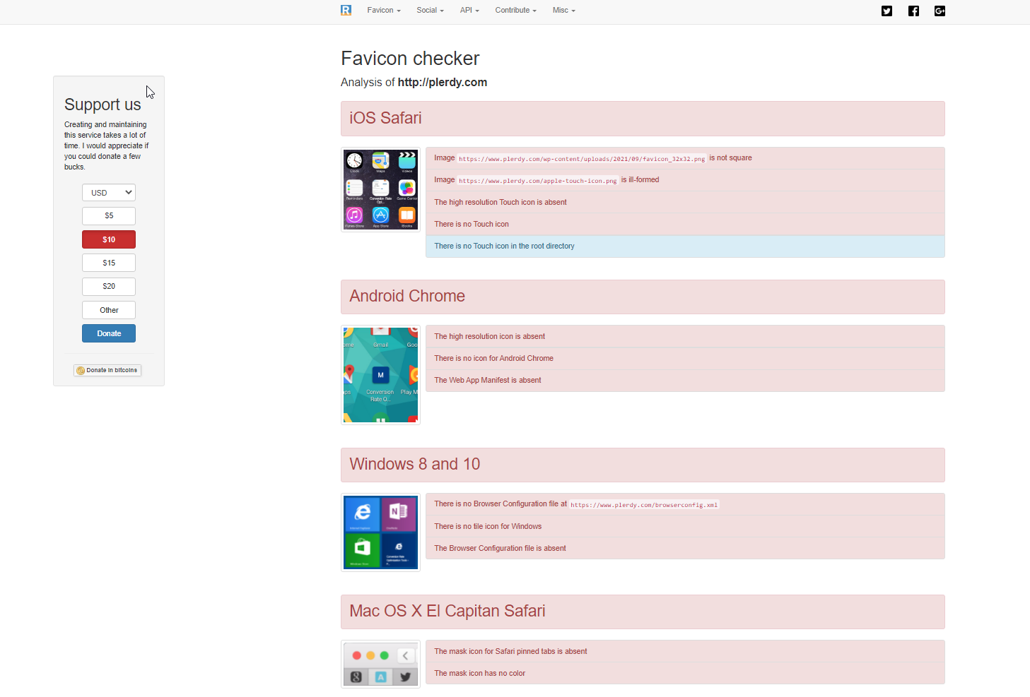 Technical SEO checklist-0098 Is the Favicon being displayed in mobile SERPs?