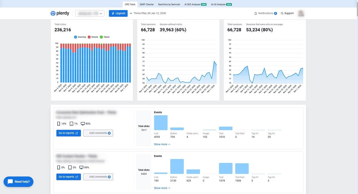 Функціонал карти кліків Plerdy - 0003
