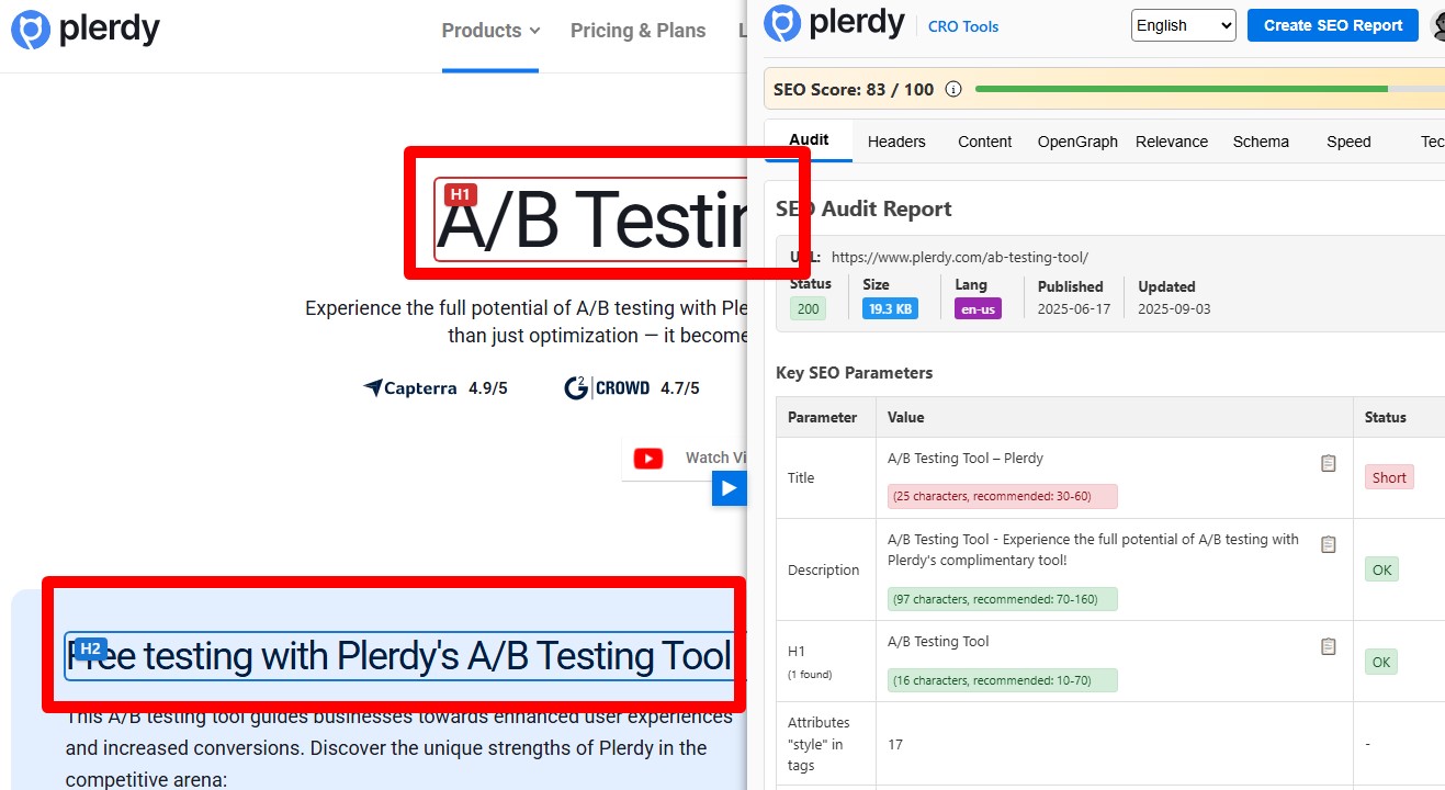 Technical SEO checklist-0067 Are keywords in H2?