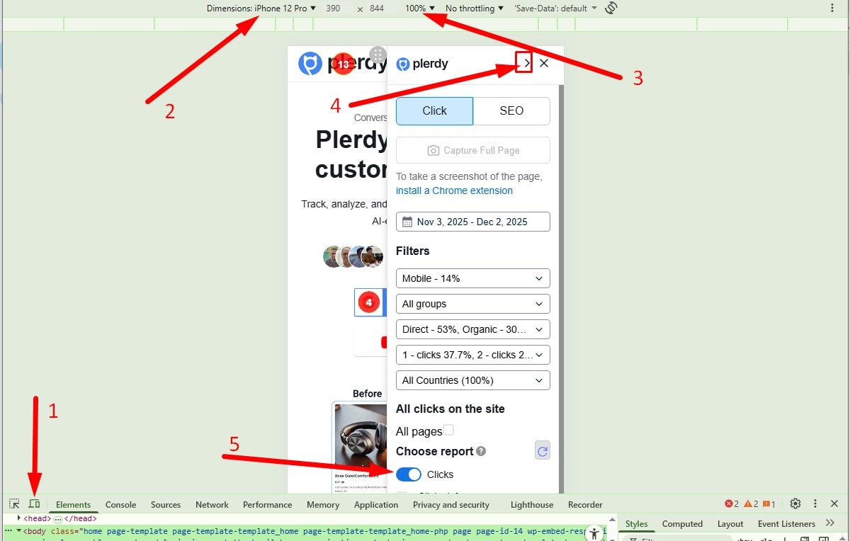 Аналіз теплових карт у мобільній версії - 0001