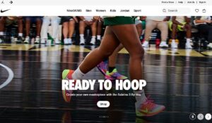 Nike Homepage Web Design Review – 0001