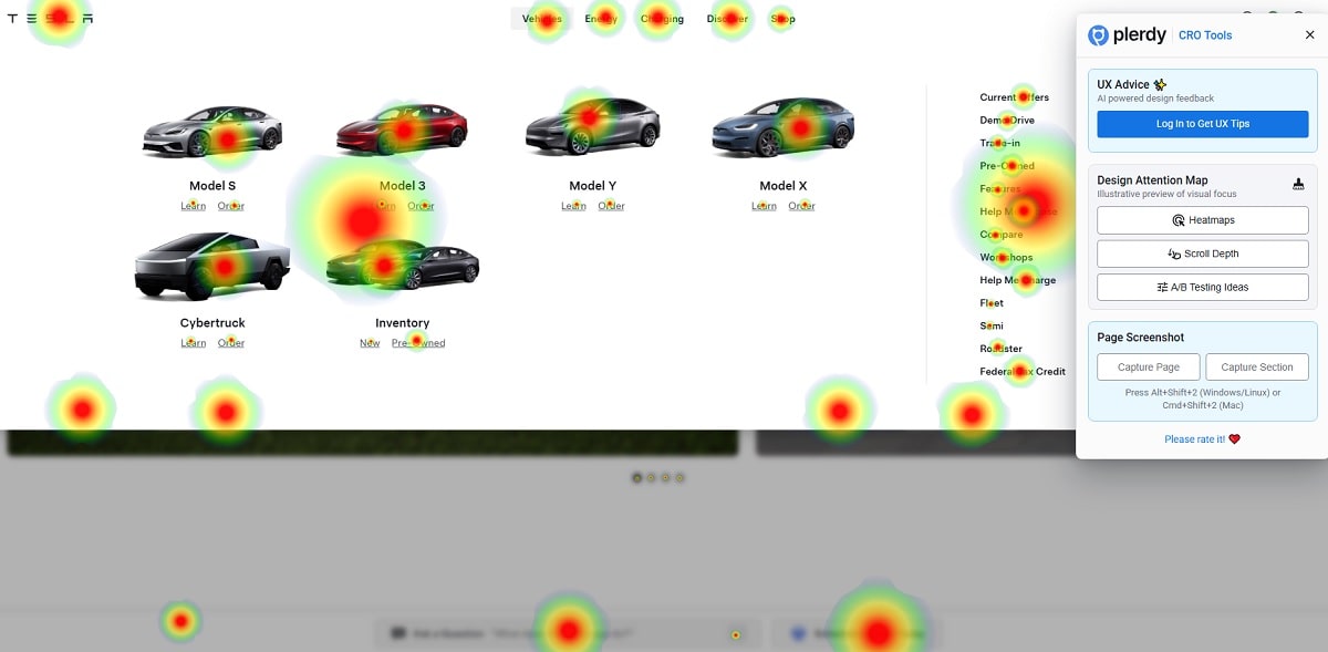 Tesla Homepage Web Design Review: Clean Power, Sharp Conversions - 0005