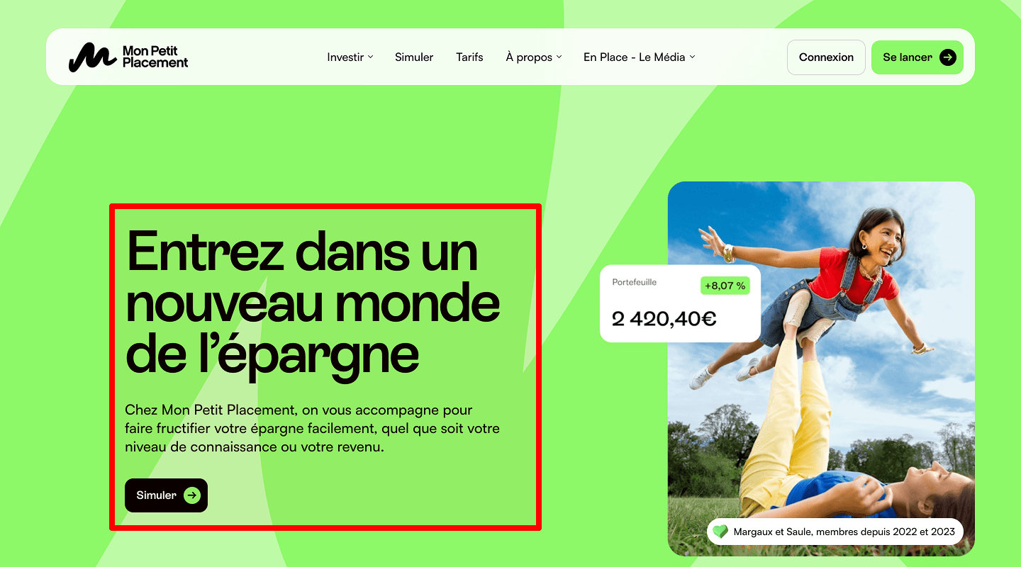 Homepage — 1.1 Hero Section