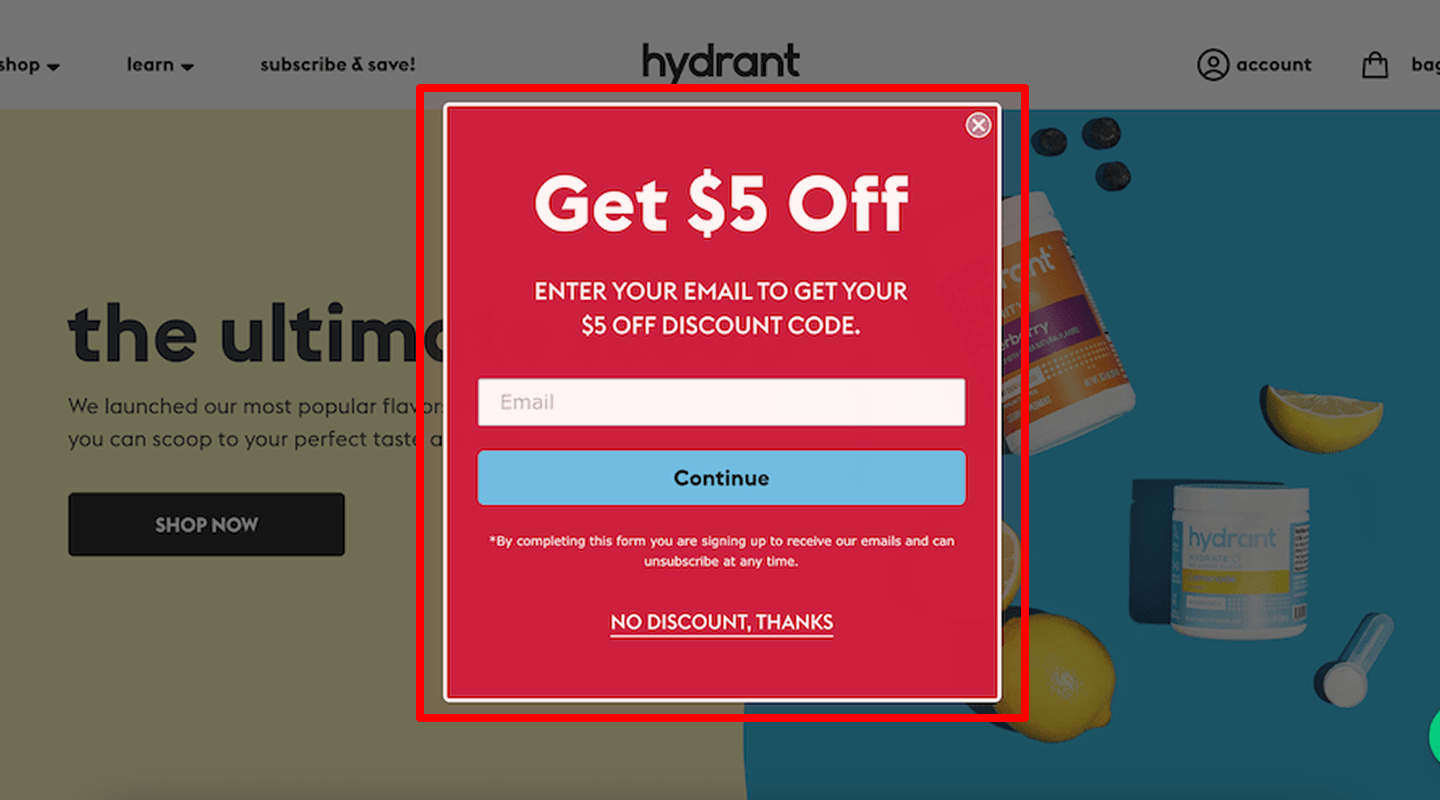 Pop-ups & Overlays — 12.2 Time-Based Discount Popup