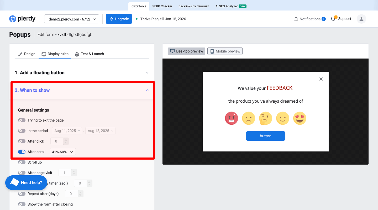 Pop-ups & Overlays — 12.3 Scroll-Triggered Lead Magnet