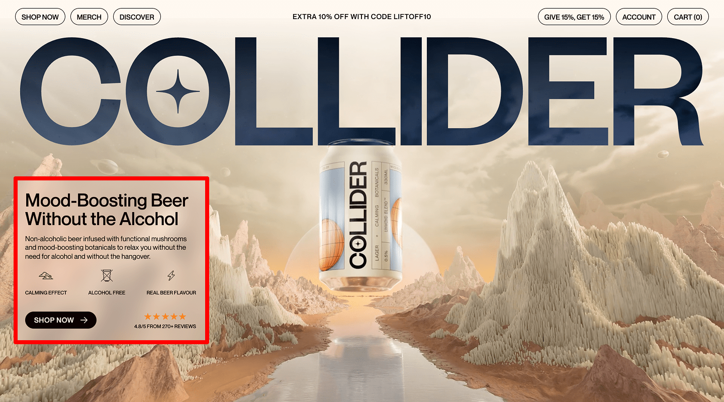 Customer testimonials