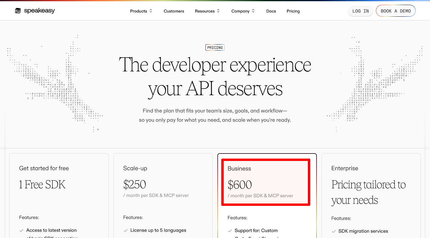 Services Page — 2.5 Pricing Teaser