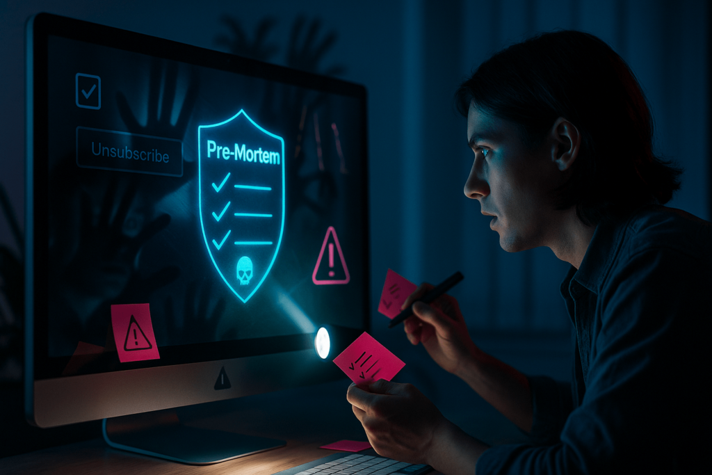 Black-Mirror UX Pre-Mortems That Save You From Dark Patterns – 0000