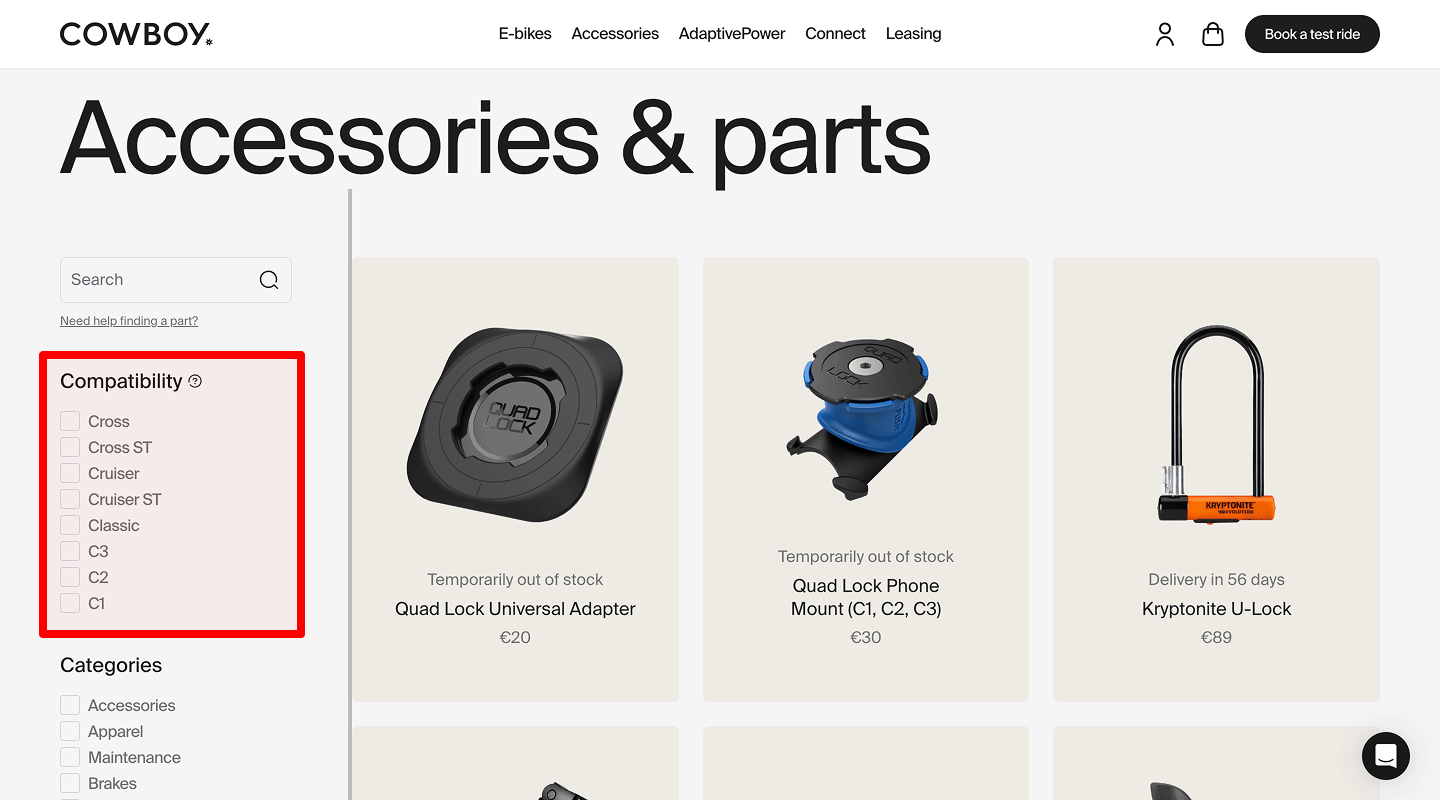 Filter Panel Position