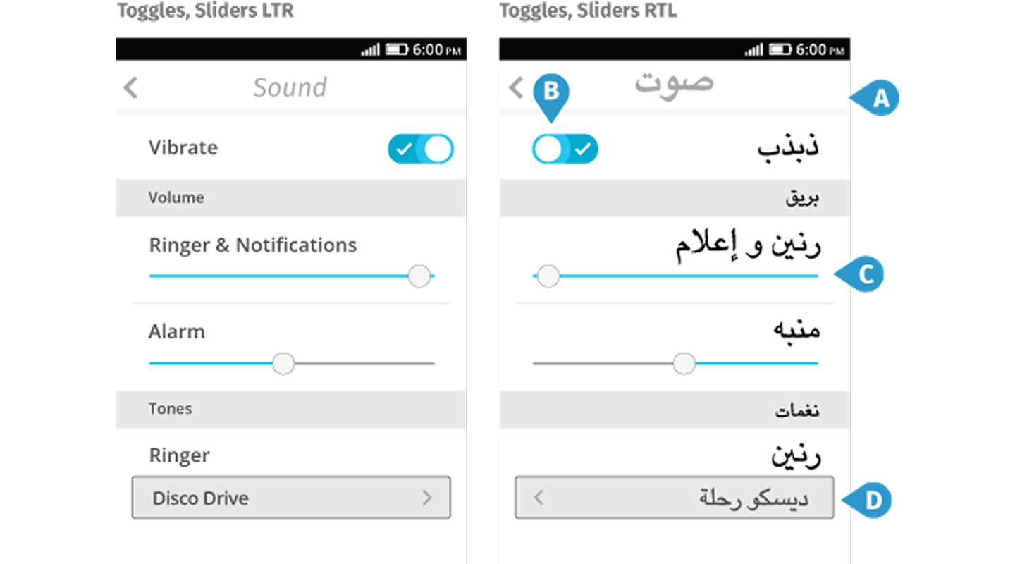 Язык и направление