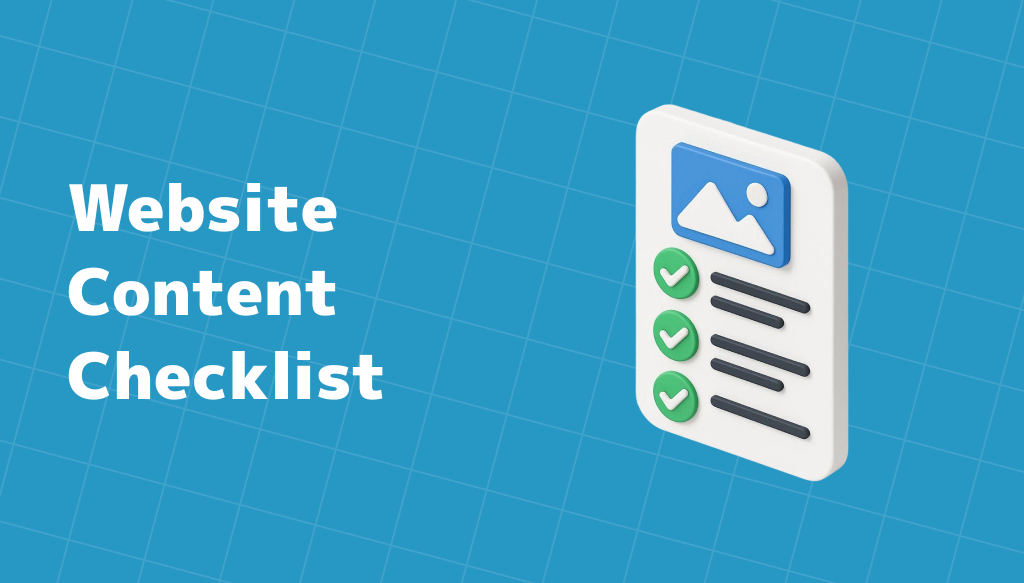 Website Content Checklist