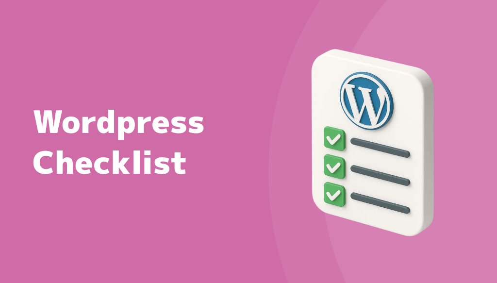 Wordpress Checklist